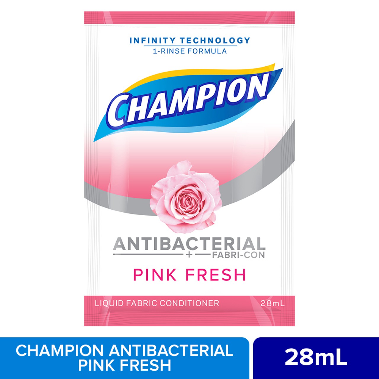 Champion Fabric Conditioner Pink Fresh 28mL 12's