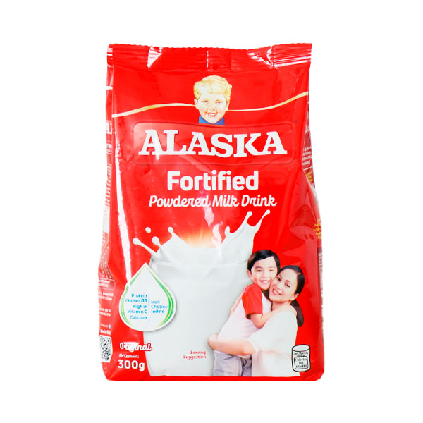 Alaska Powdered Milk Plain 300g