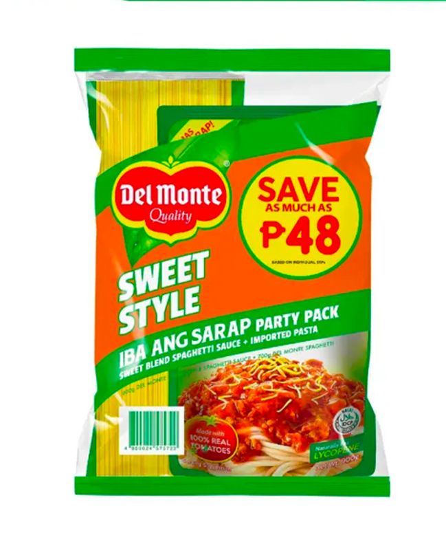 Del Monte Spaghetti Party Pack Sweet Style 1.6kg