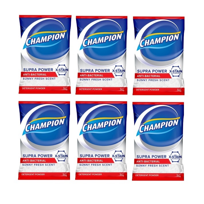 Champion Powder Sunny Fresh Red 35g 6's
